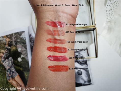 ysl vernis a levres water stain 617|YSL Beauty Vernis a Levres Water Stain Review .